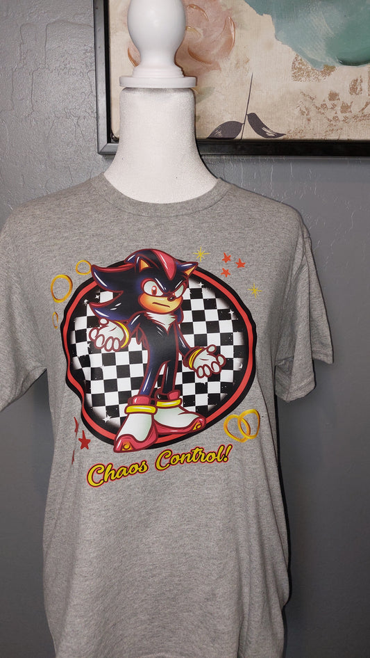 RED AND BLACK HEDGEHOG Youth T-shirt crew neck