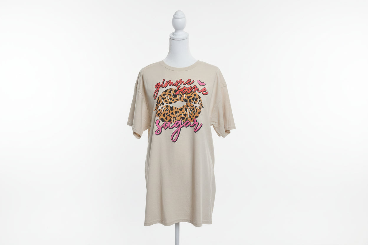 Sugar Lips Crew neck T-shirt #3921