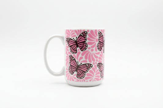 Butterfly 15oz mug