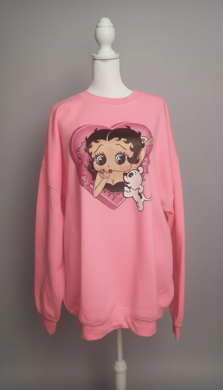 BETTY crew neck sweater