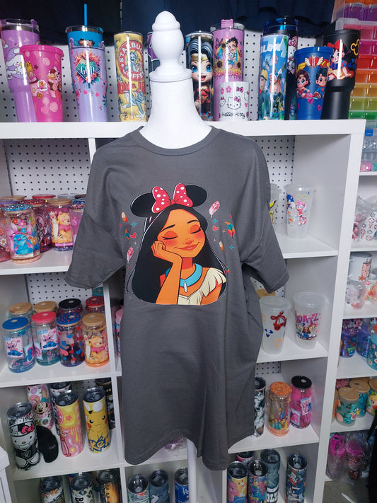 Pocahontas Crew neck t-shirt