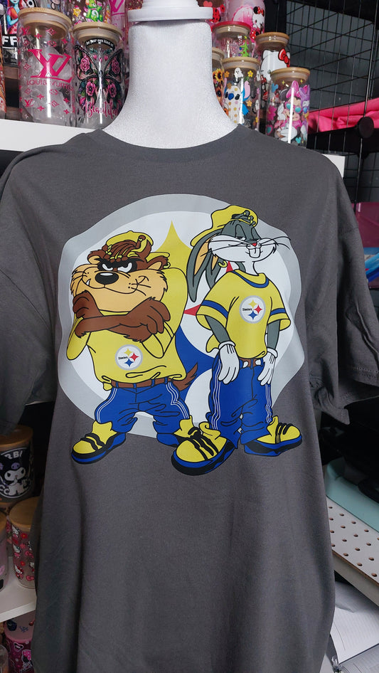 FOOTBALL crew neck t-shirt