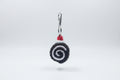 CROCHET Swiss Cake handmade keychain