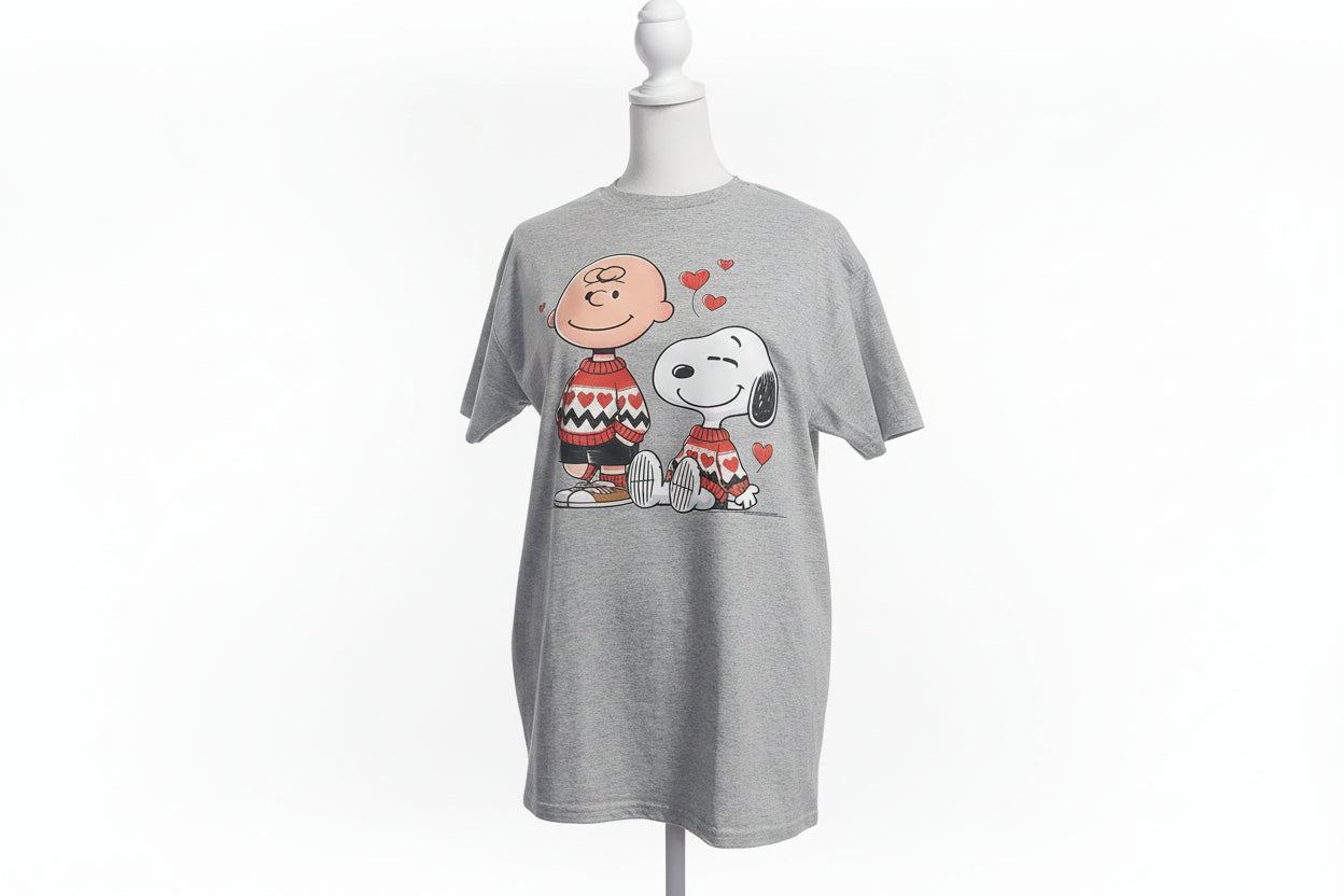 Doggy & friend  Crew neck T-shirt #3923