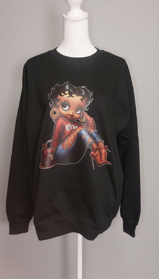 Betty  crew neck sweater