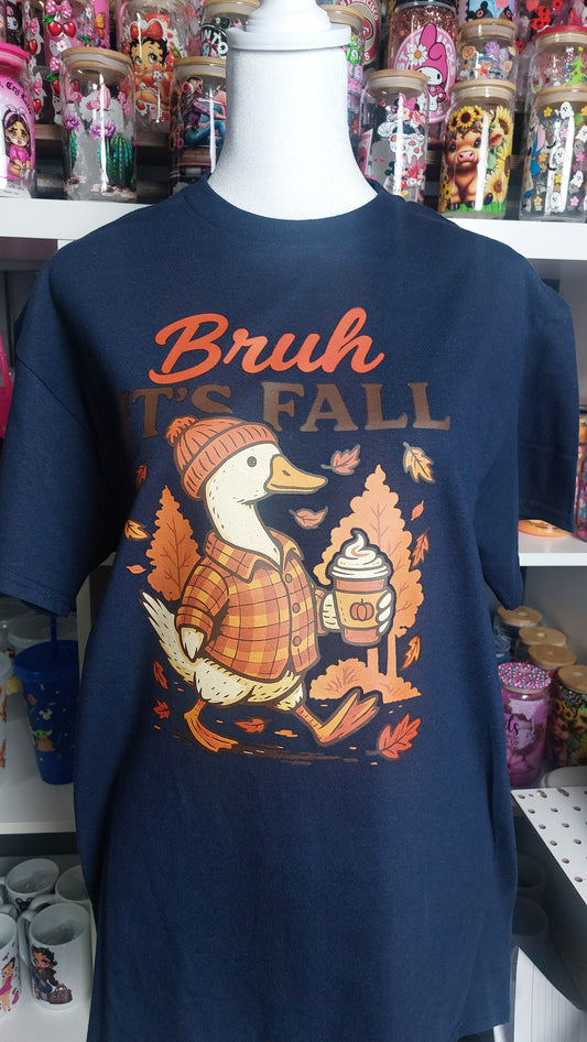 Bruh  its fall  YOUTH T-SHIRT