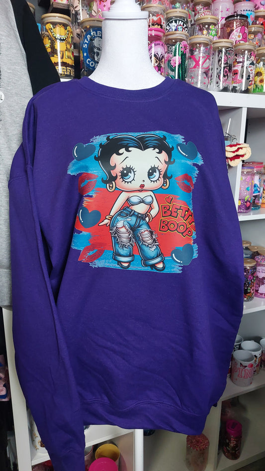 Betty  crew neck sweater
