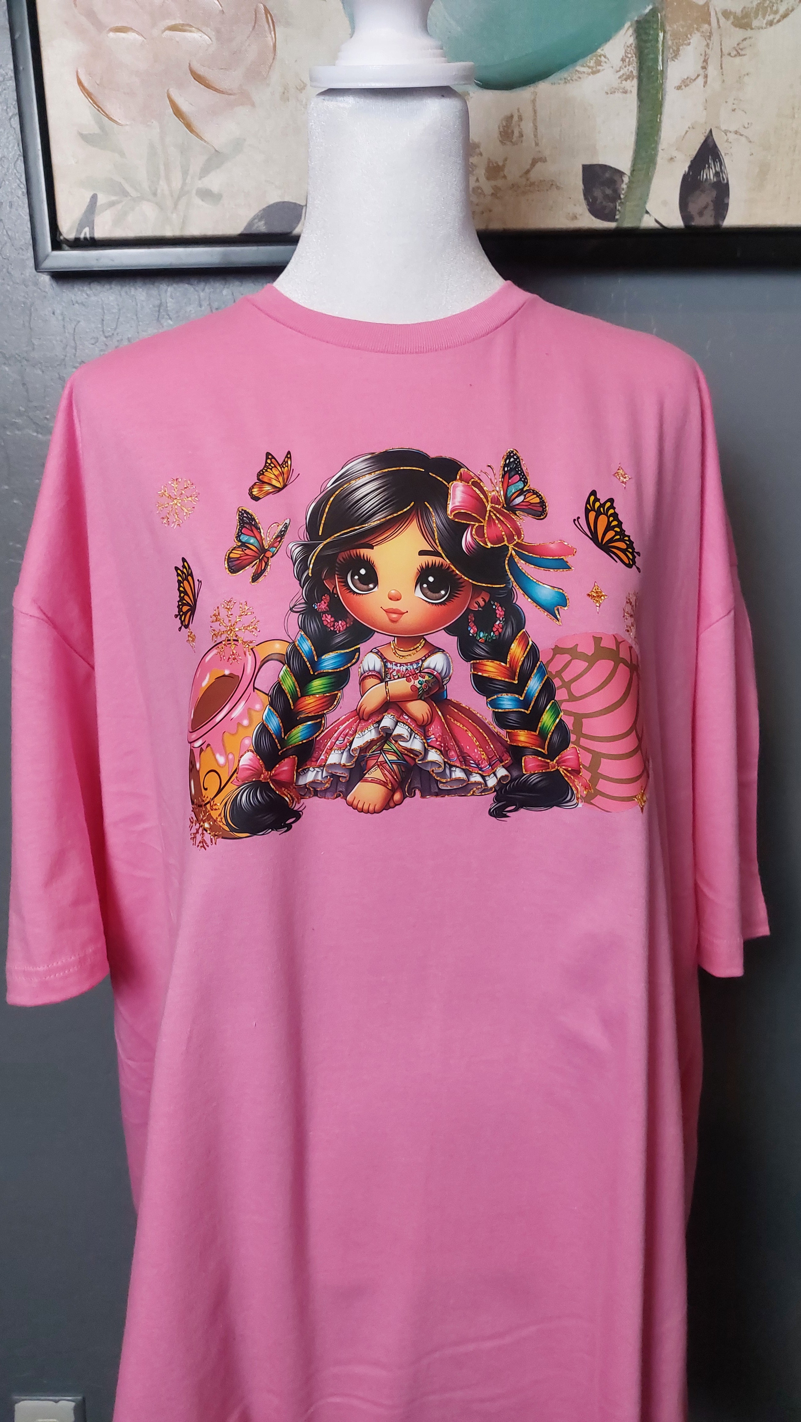 SWEET BREAD DOLL CREW-NECK T-SHIRT #3856