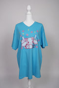 Cinnamon cups V-NECK T-SHIRT #3787