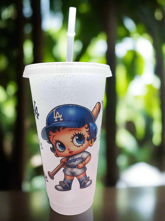 Betty plastic tumbler 18oz