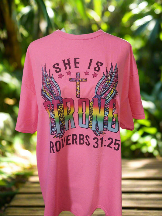 Strong  CREW NECK T-SHIRT