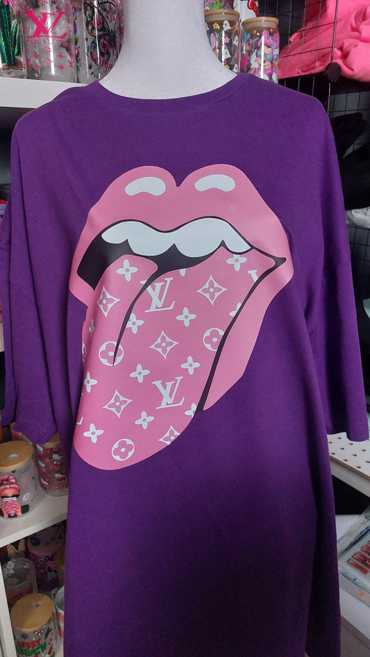 LIPS NECK T-SHIRT
