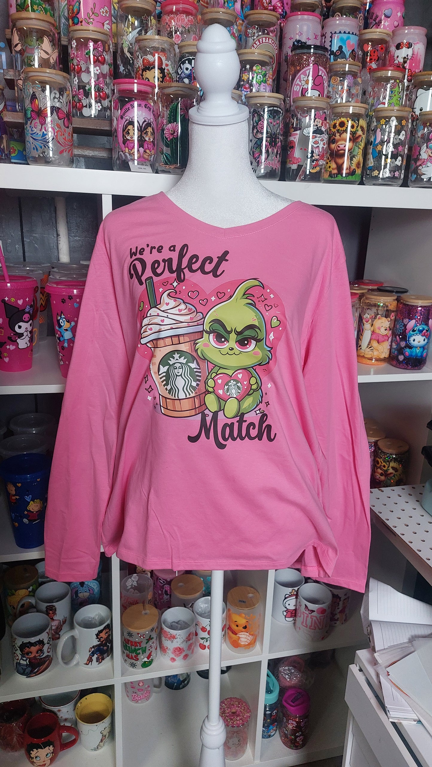 Long sleeve V-neck