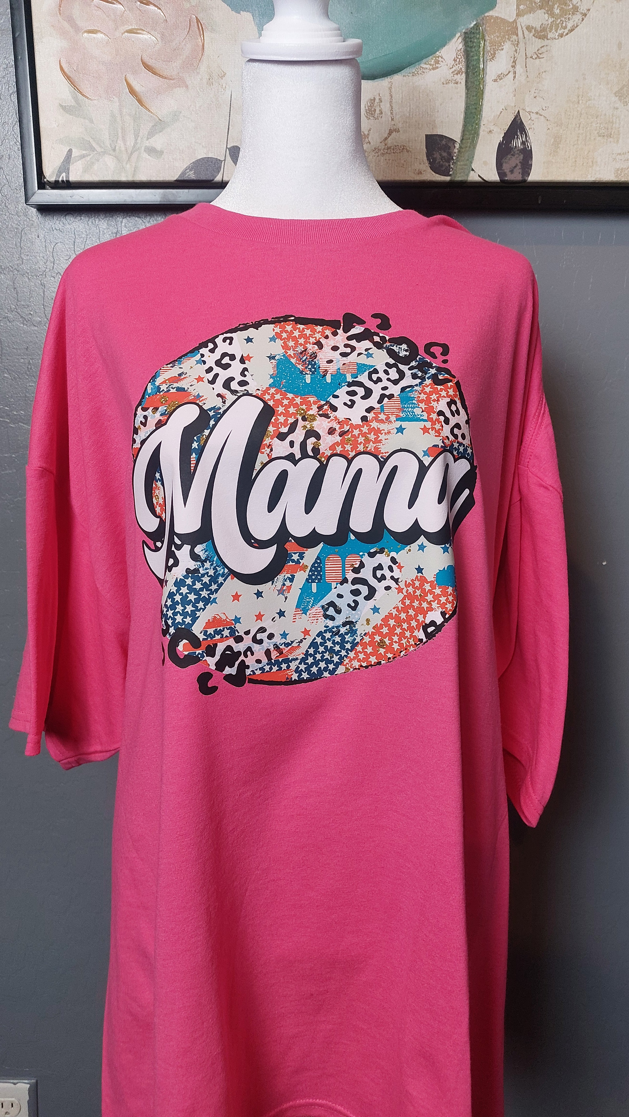 MAMA CREW-NECK T-SHIRT #3859