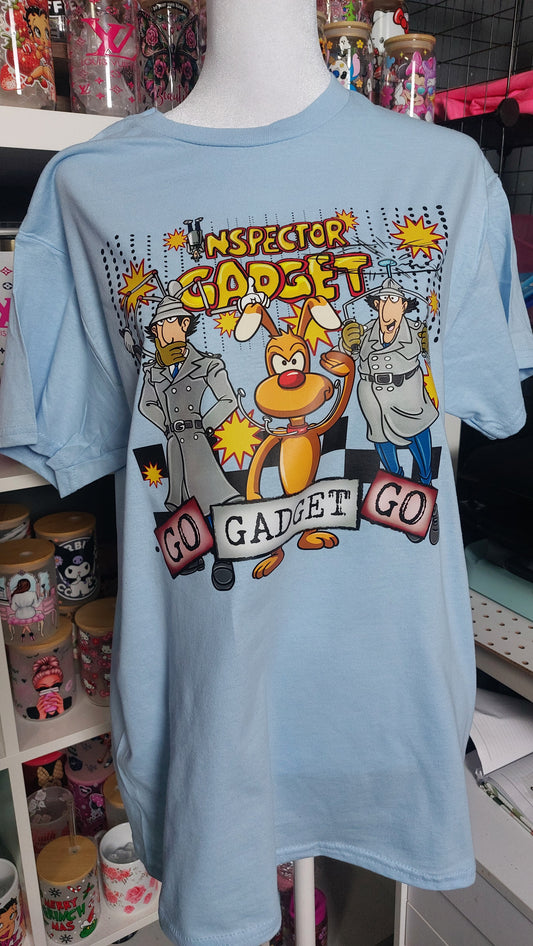 Gadget friends crew neck t-shirt