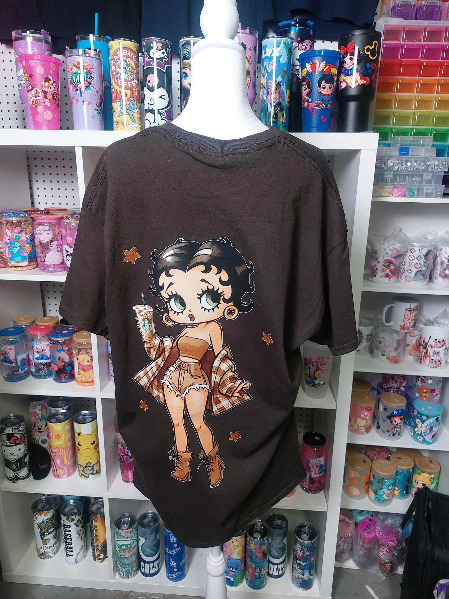 Betty Boop Crew neck t-shirt