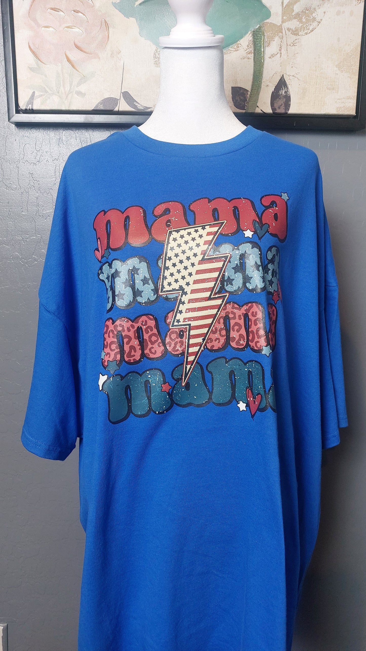 MAMA MAMA CREW-NECK T-SHIRT