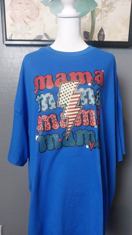 MAMA MAMA CREW-NECK T-SHIRT