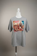 Country style  crew neck t-shirt #3875