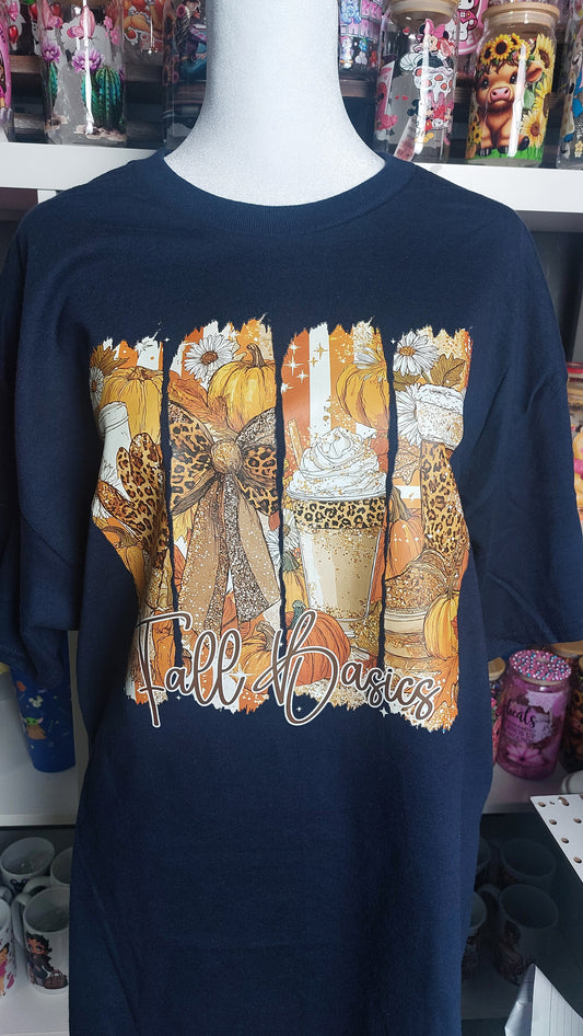 Fall Basics CREW NECK T-SHIRT