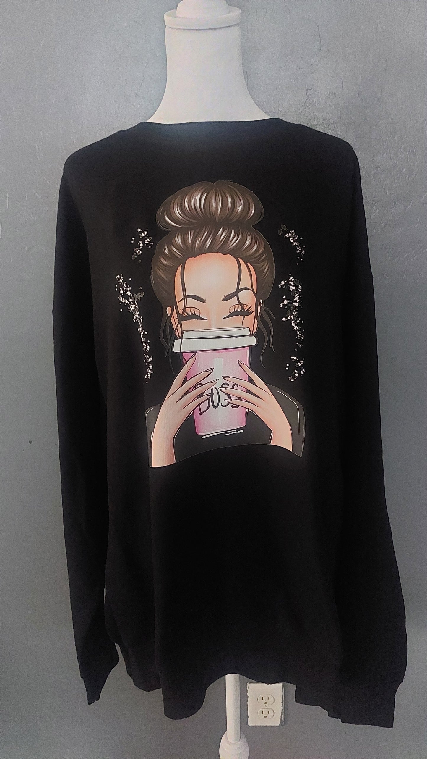 BOSS crew neck sweater