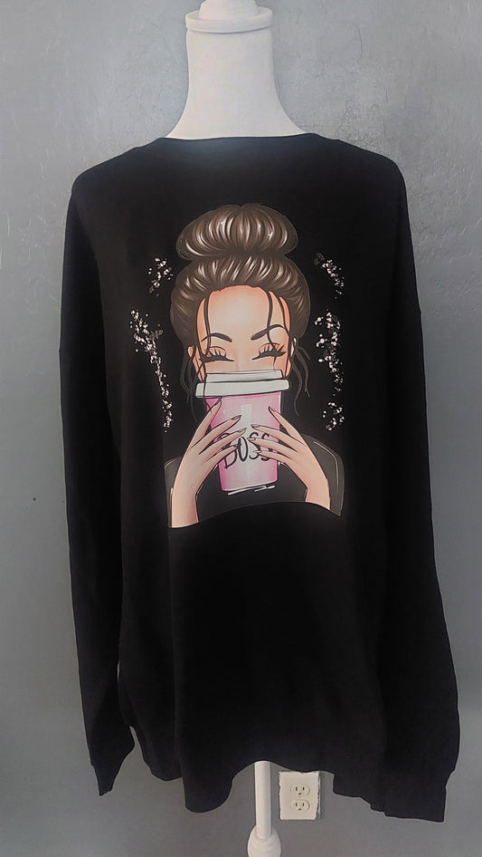 BOSS crew neck sweater