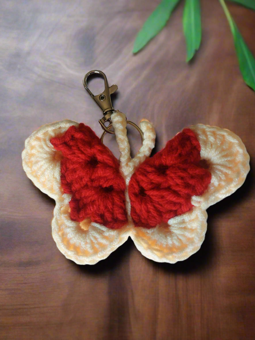 CROCHET Butterfly HAND  MADE