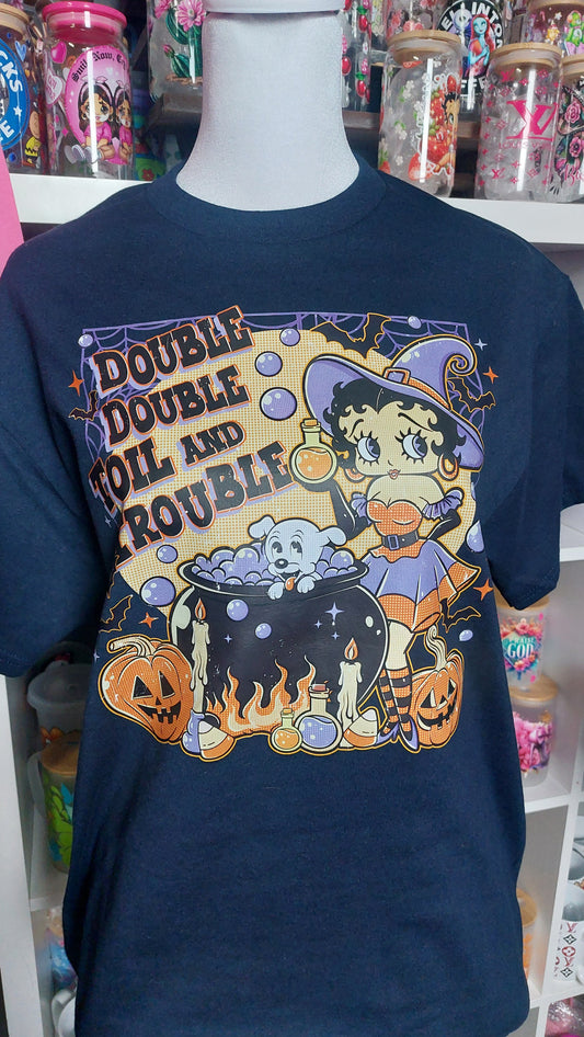 BETTY BOOP crew neck t-shirt