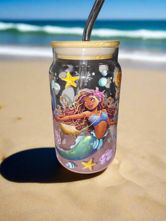 LITTLE M glass tumbler 12OZ