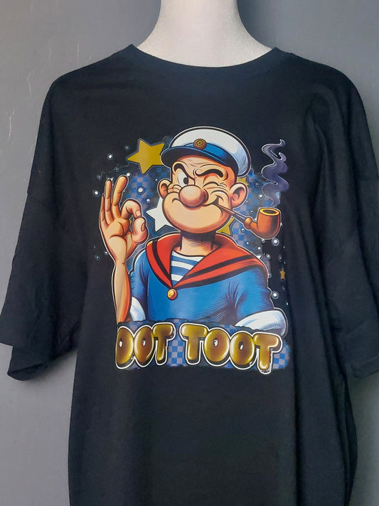 TOOT TOOT  CREW NECK T-SHIRT