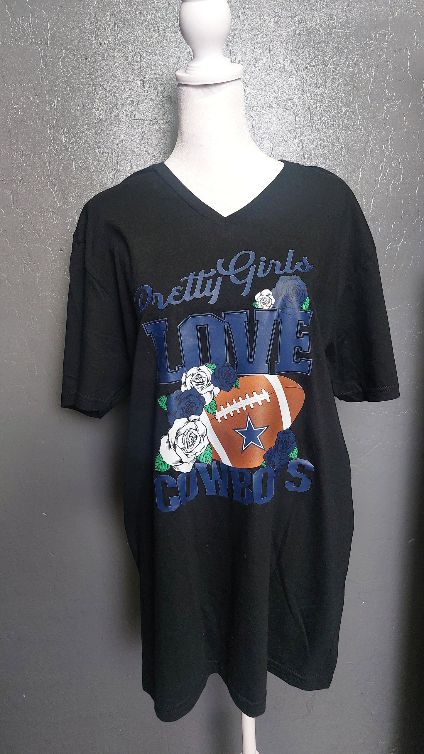 V-NECK T-SHIRT FOOTBALL