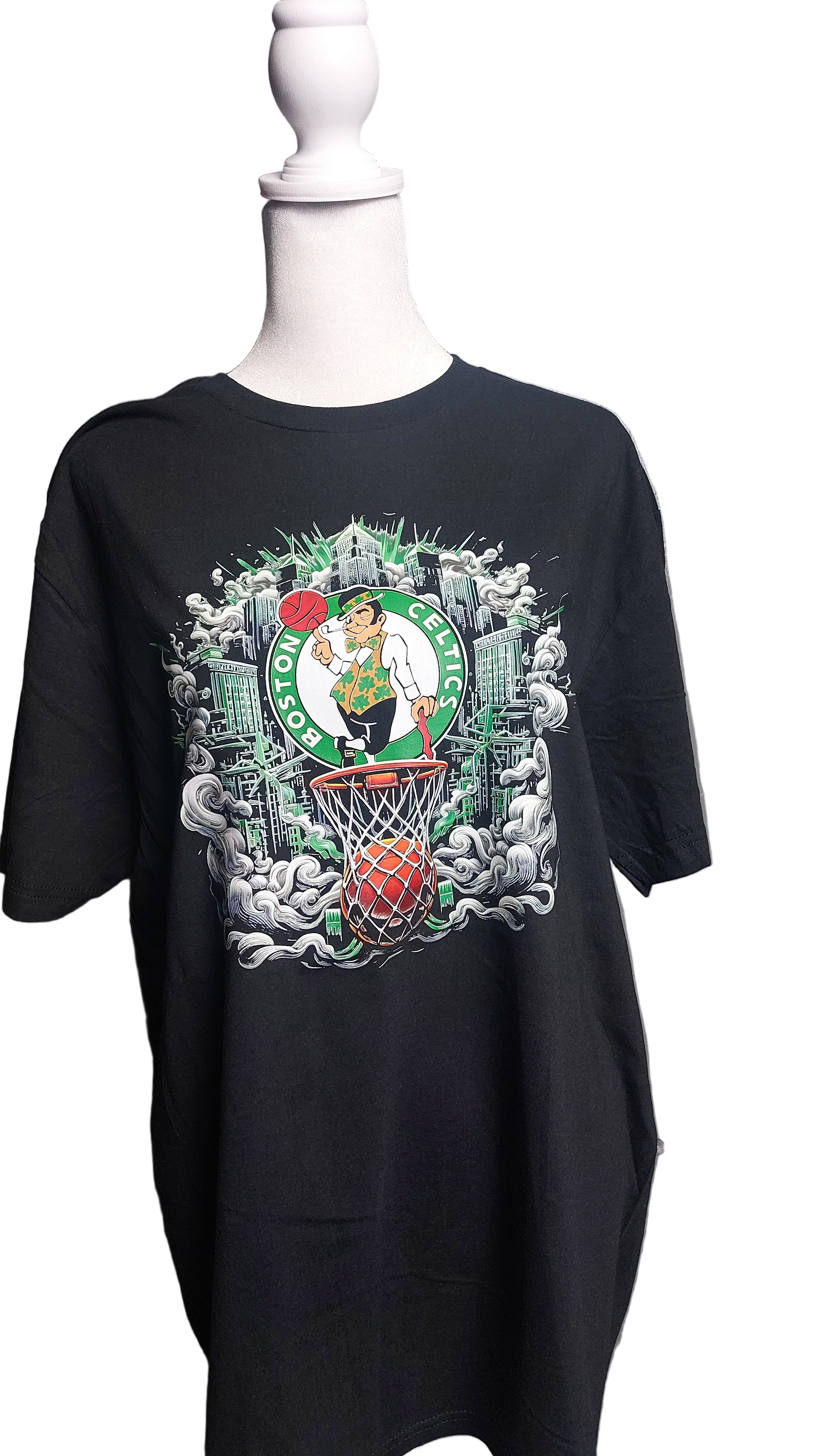 BASKET BALL TEAM Crew neck t-shirt #3981