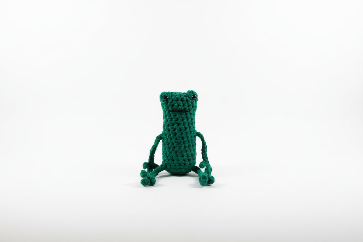 CROCHET  Frog handmade