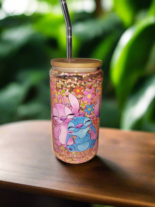 ALIENN Snow globe tumbler 12 oz