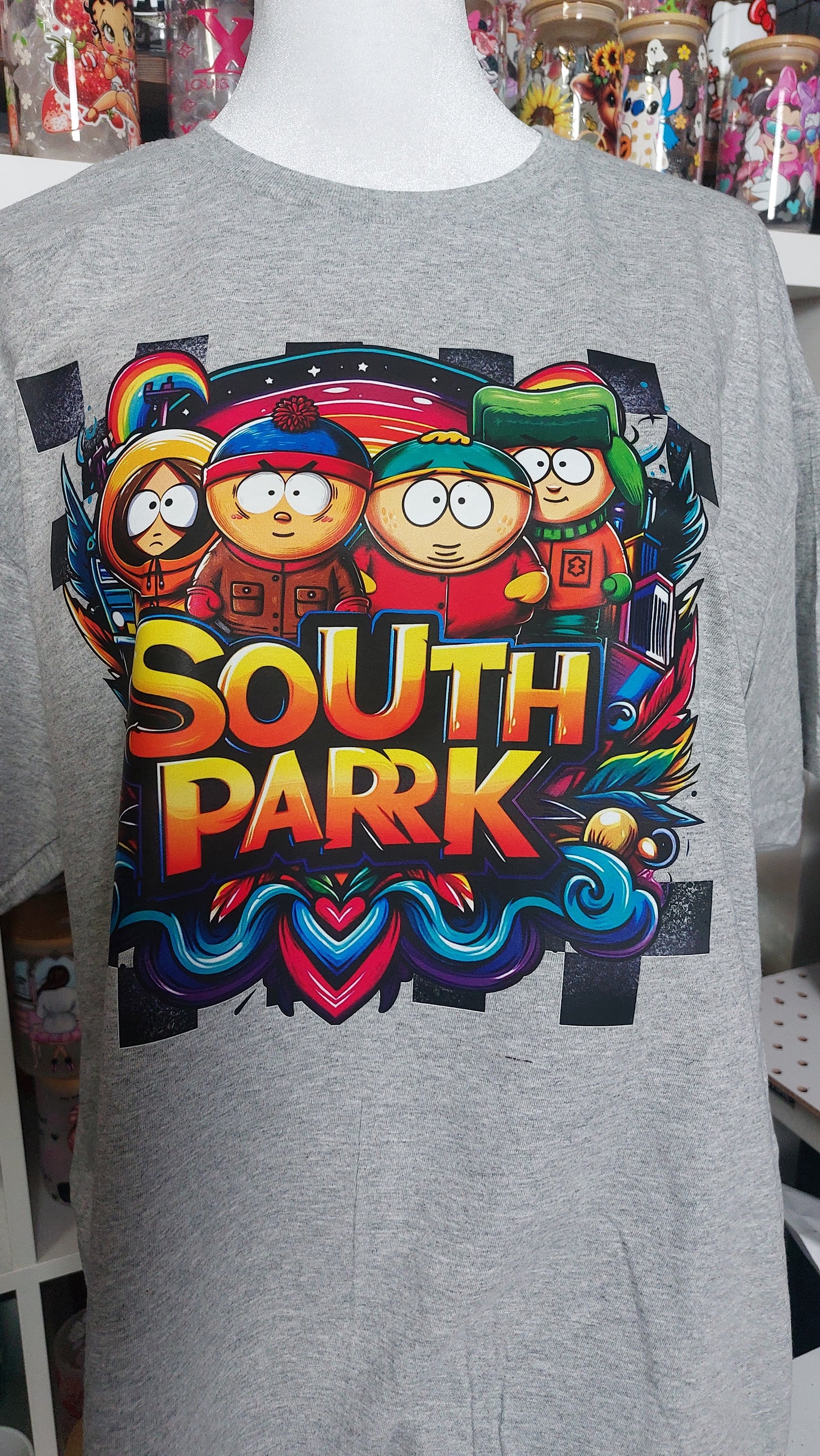 South park crew neck t-shirt