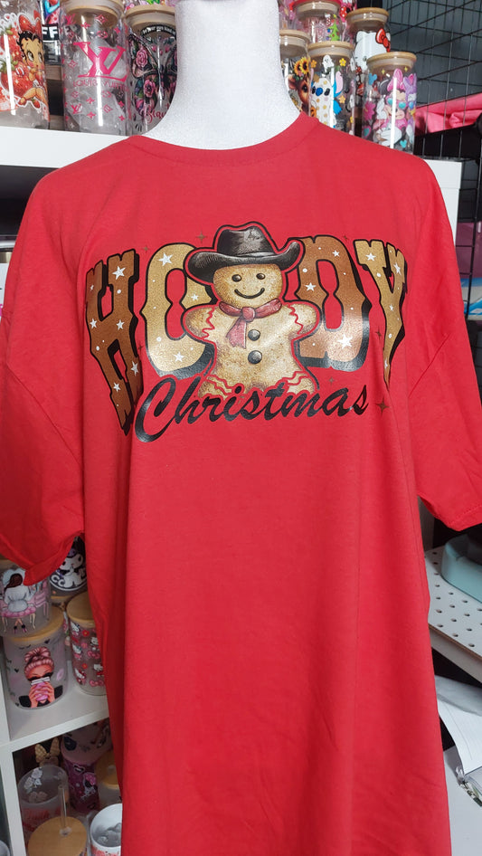 Christmas cookie crew neck t-shirt