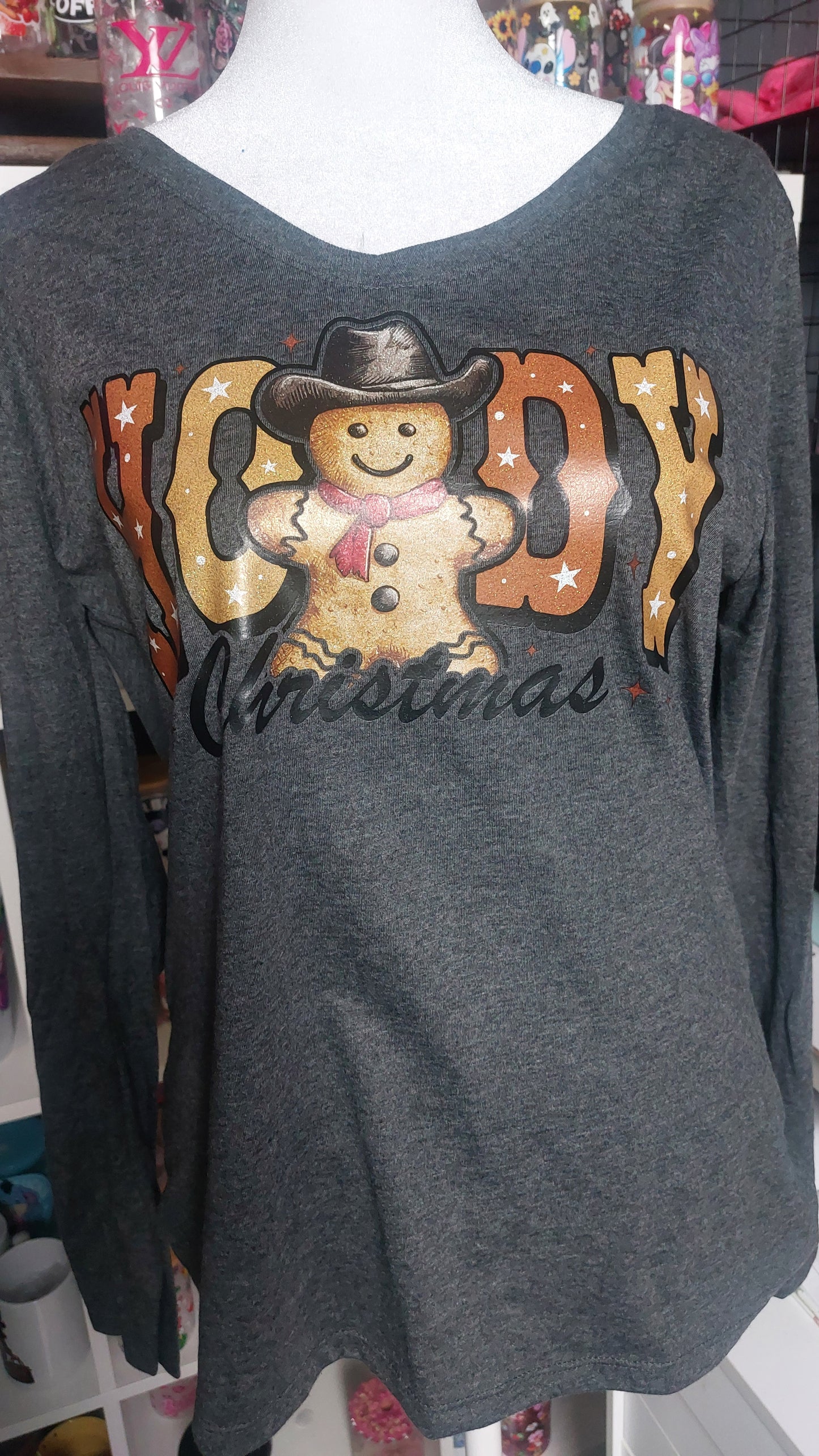 Long sleeve V-neck
