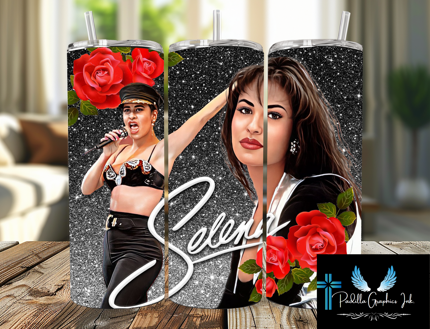 Selena Queen 20oz tumbler